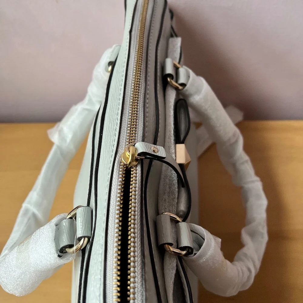 Brand New With Tags Kate Spade Grey Jeanne Beacon Court Bag